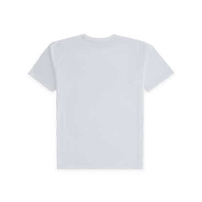 Frd Perrie Plain Half Sleeves Men’s Round Neck T-Shirt - White