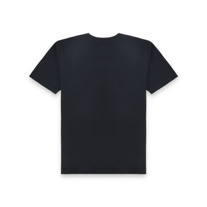 Frd Perrie Plain Half Sleeves Men’s Round Neck T-Shirt - Black