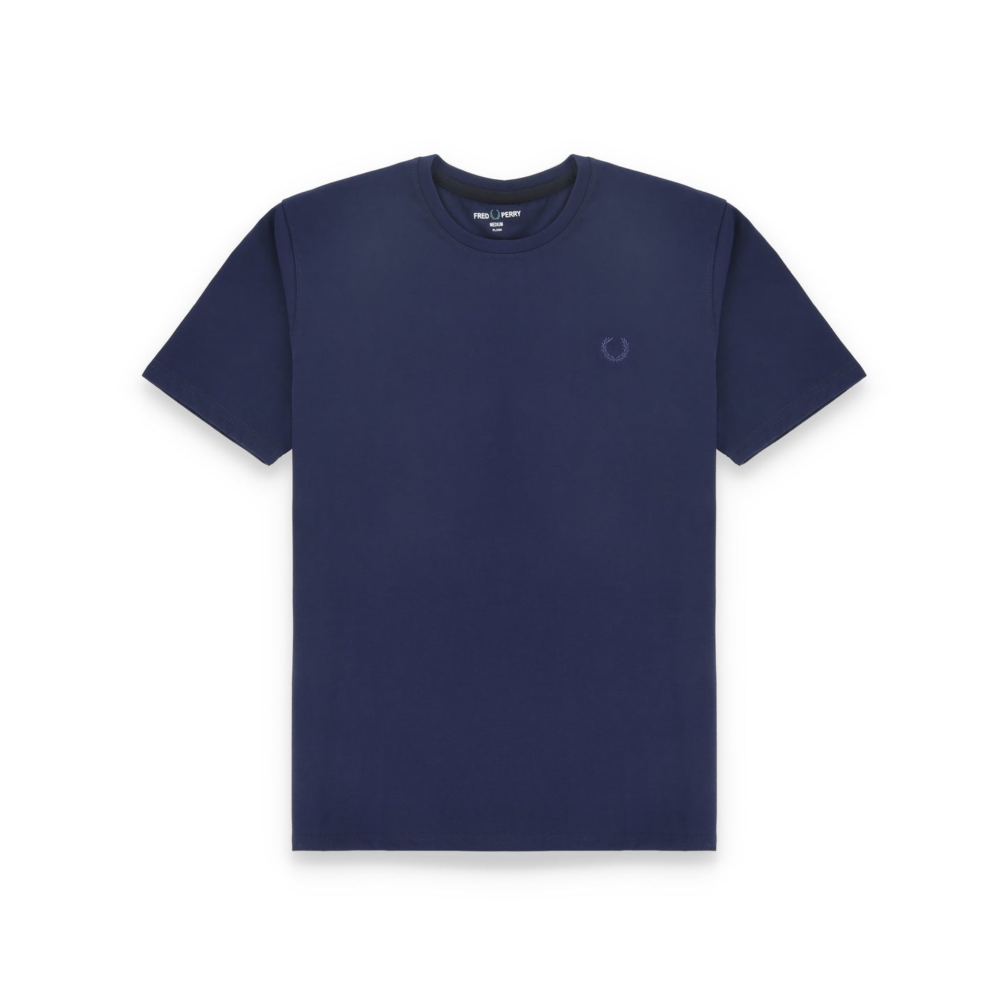 Frd Perrie Plain Half Sleeves Men’s Round Neck T-Shirt - Navy