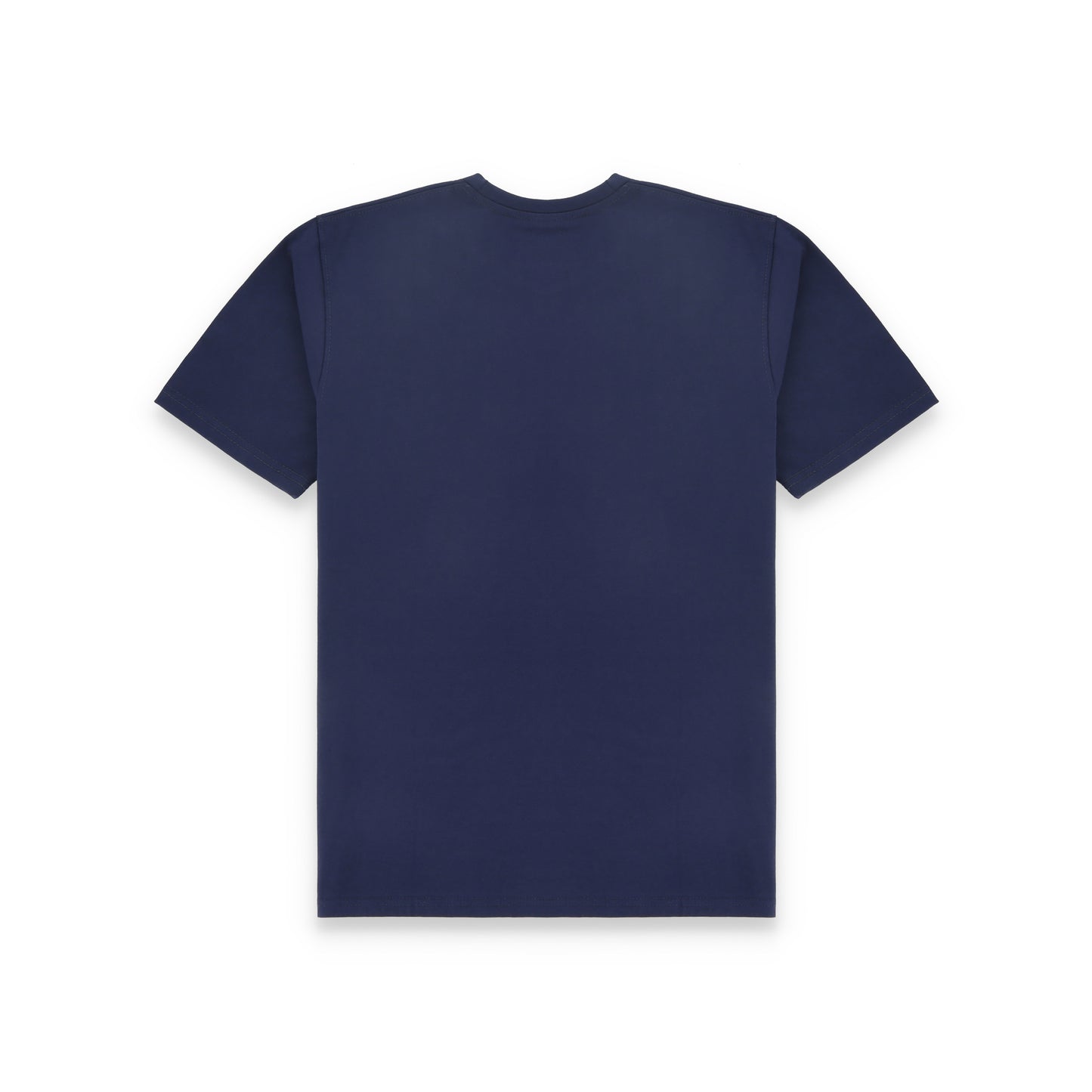 Frd Perrie Plain Half Sleeves Men’s Round Neck T-Shirt - Navy