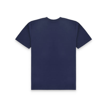 Frd Perrie Plain Half Sleeves Men’s Round Neck T-Shirt - Navy