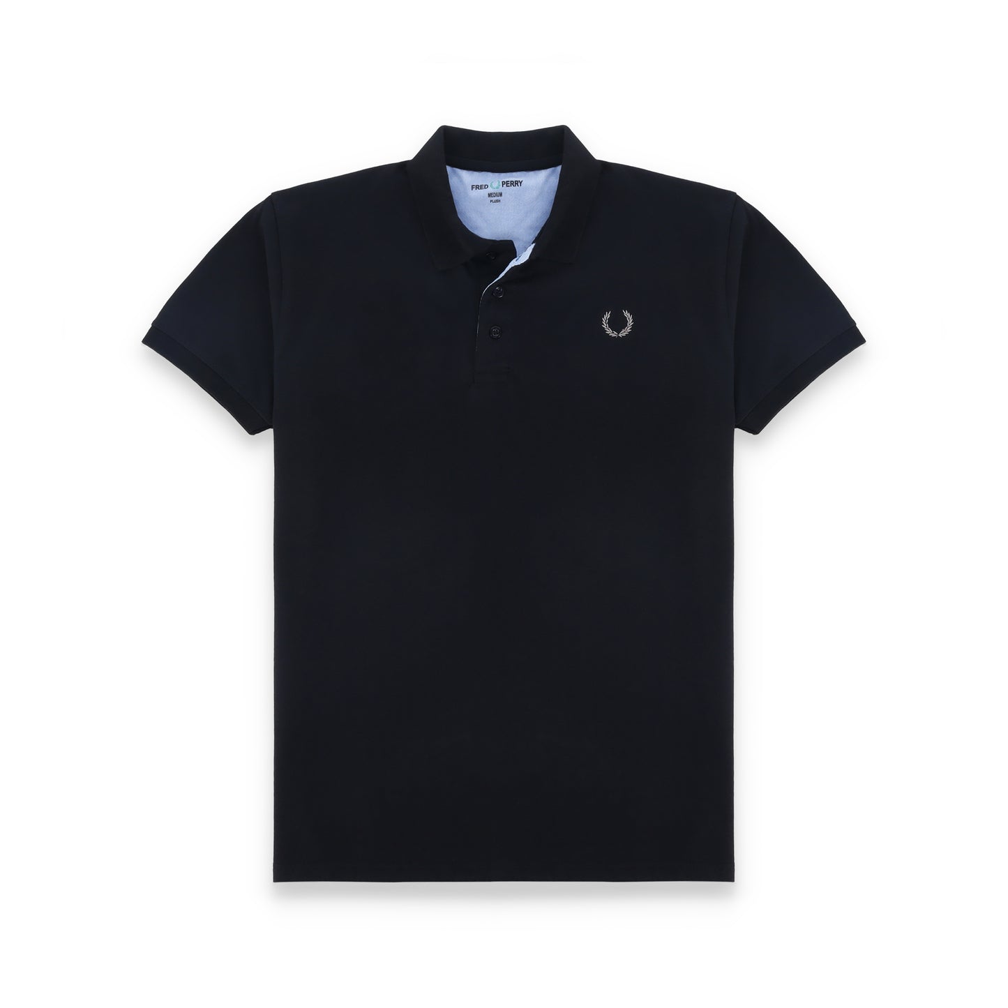 Frd Perrie Premium Touch Half Sleeves Jersey Polo Shirt - Black