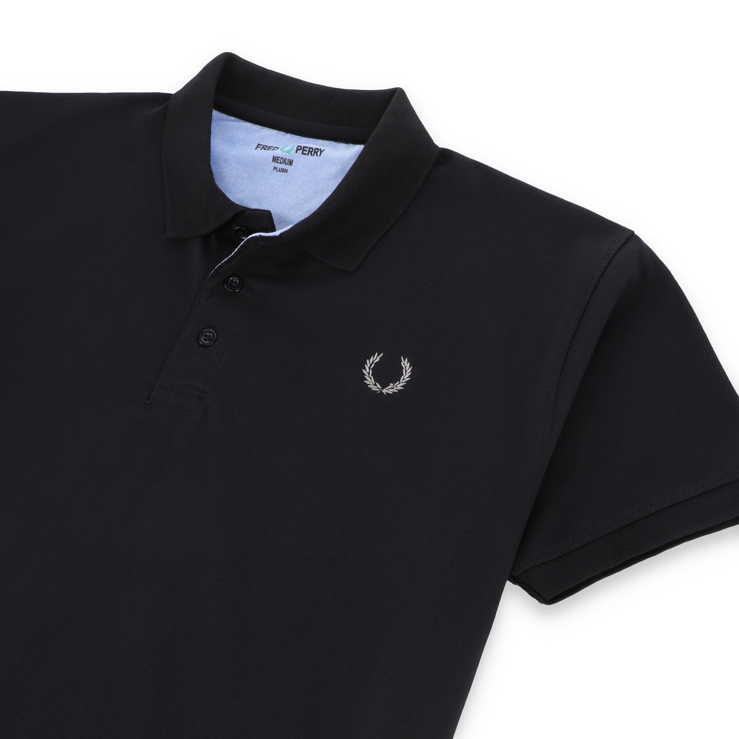 Frd Perrie Premium Touch Half Sleeves Jersey Polo Shirt - Black